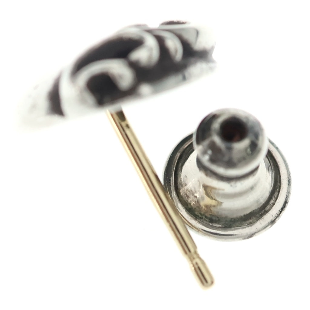 CHROME HEARTS(クロムハーツ) )STUD HEART ハート スタッドピアス シルバー BCA112