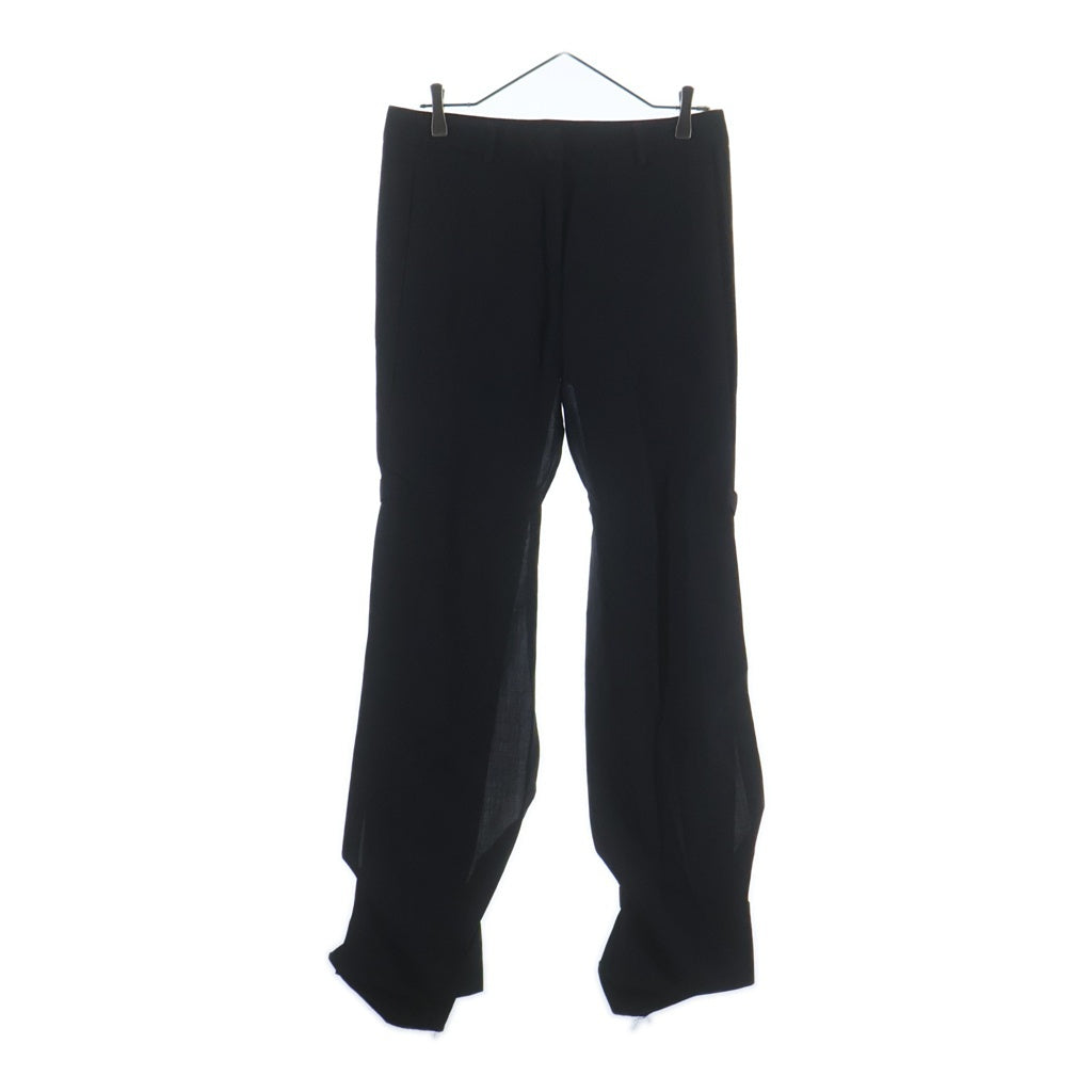 Maison Margiela(メゾンマルジェラ) 15SS スラックス ダブルパンツ S31KA0389 STN519 レディース ブラック