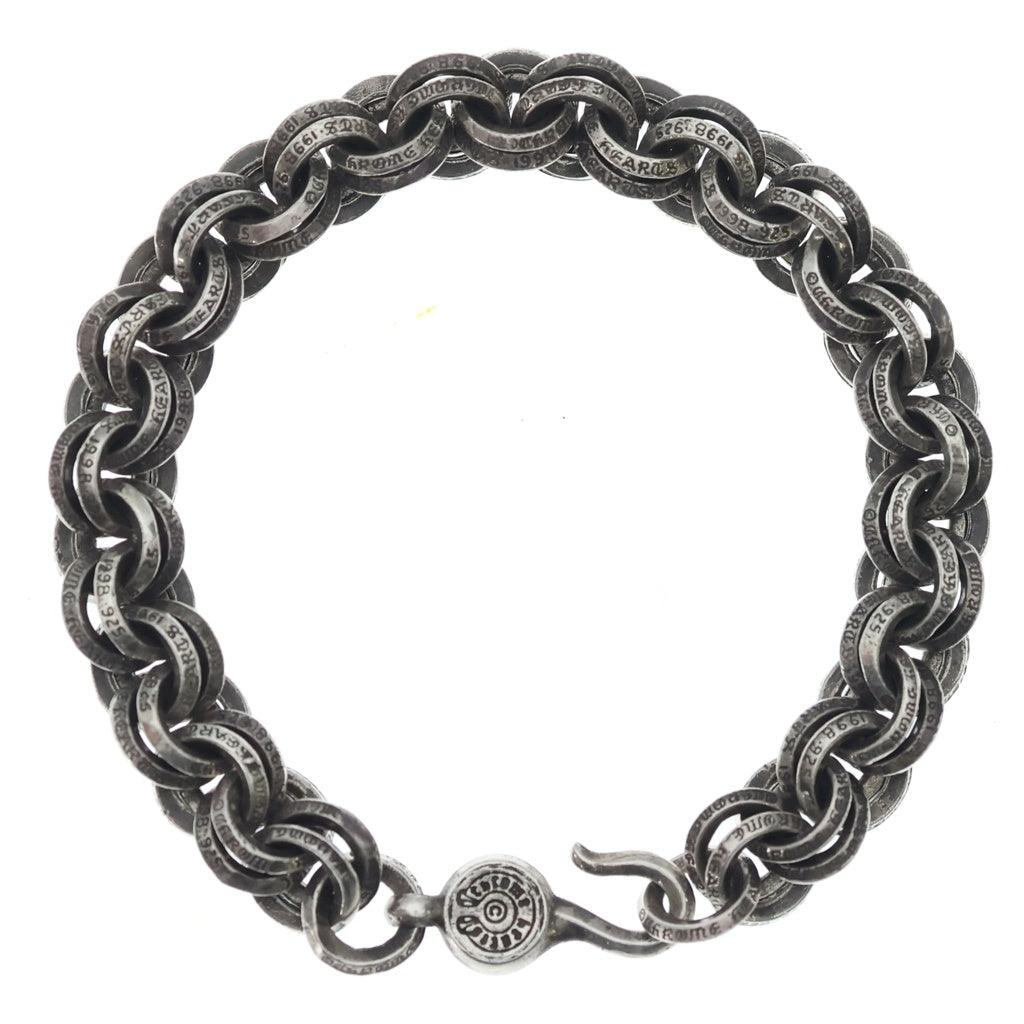CHROME HEARTS(クロムハーツ) 1 DOUBLE B RING ダブルBリング ブレスレット シルバー BCA121