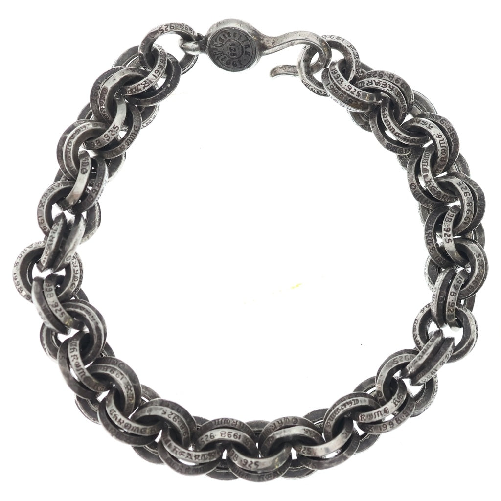 CHROME HEARTS(クロムハーツ) 1 DOUBLE B RING ダブルBリング ブレスレット シルバー BCA121