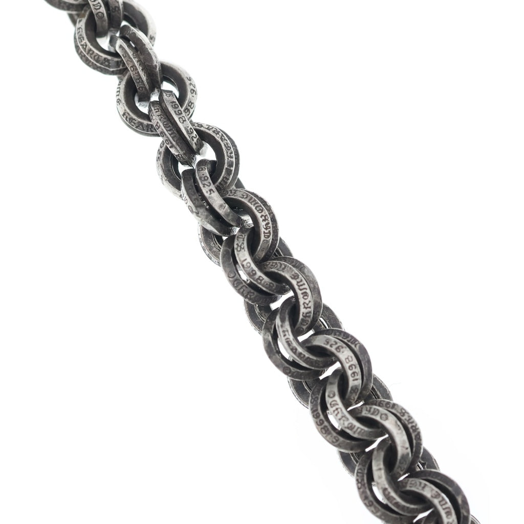 CHROME HEARTS(クロムハーツ) 1 DOUBLE B RING ダブルBリング ブレスレット シルバー BCA121