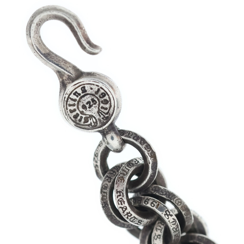 CHROME HEARTS(クロムハーツ) 1 DOUBLE B RING ダブルBリング ブレスレット シルバー BCA121