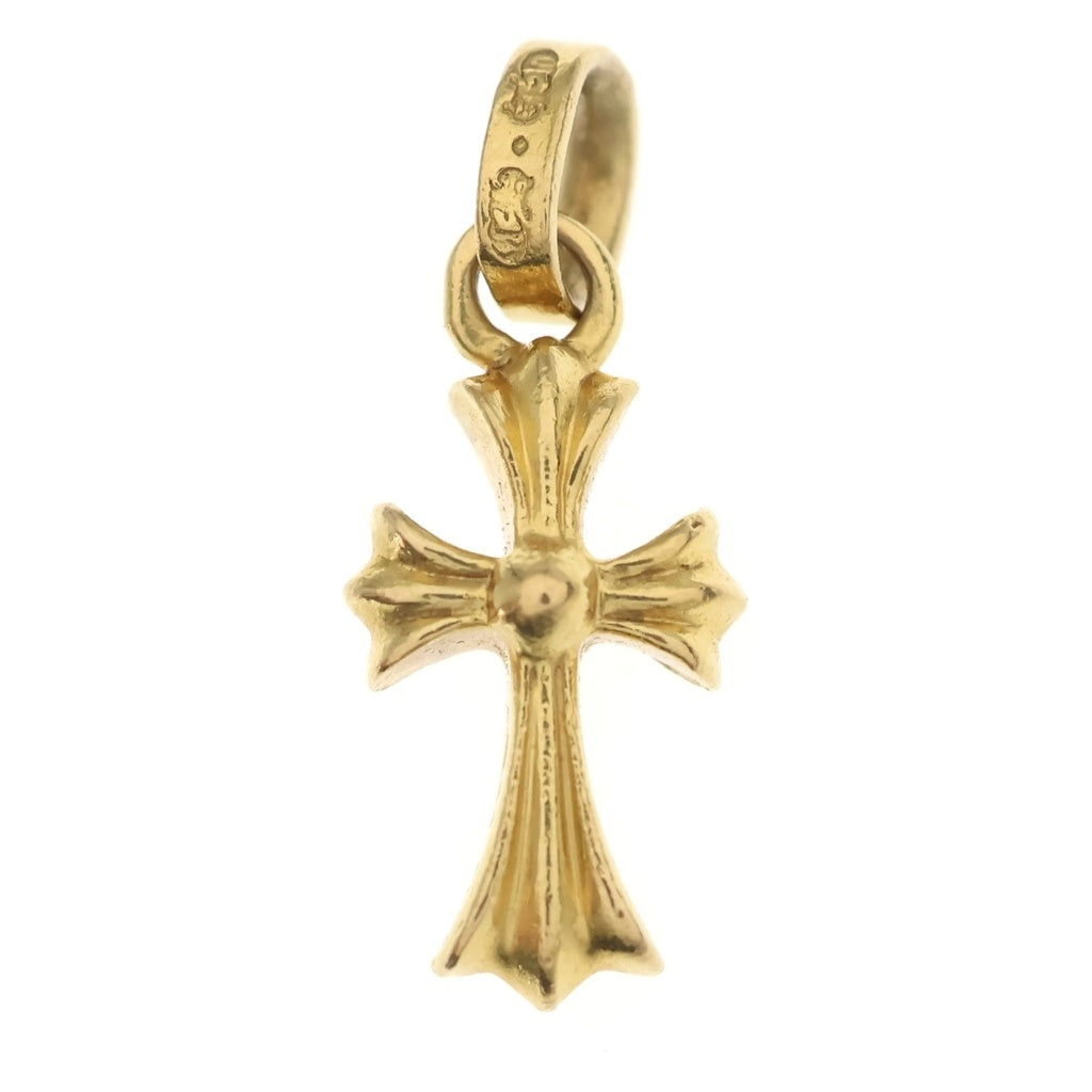 CHROME HEARTS(クロムハーツ) 22K CRS BBYFAT ベイビーファットクロス ペンダントトップ ゴールドBCA037