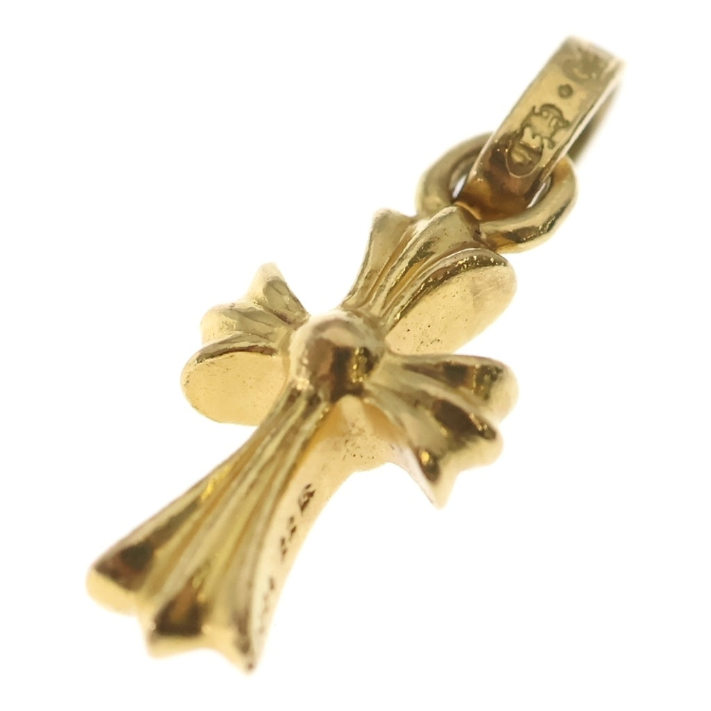 CHROME HEARTS(クロムハーツ) 22K CRS BBYFAT ベイビーファットクロス ペンダントトップ ゴールドBCA037