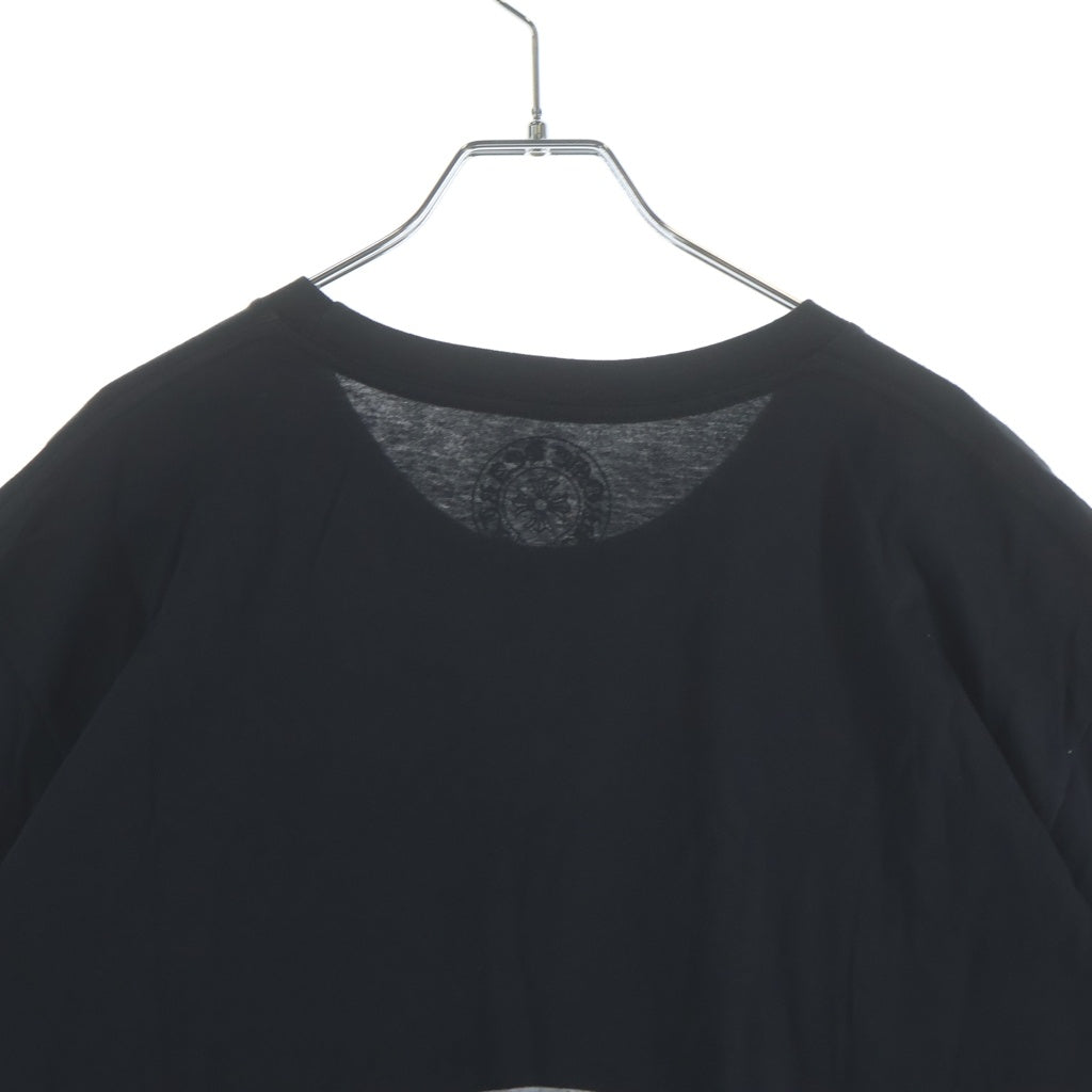 CHROME HEARTS(クロムハーツ) Las Vegas Limited Horseshoe S/S Tee ラスベガス限定 シルバーホースシュープリント 半袖Tシャツ カットソー ブラック