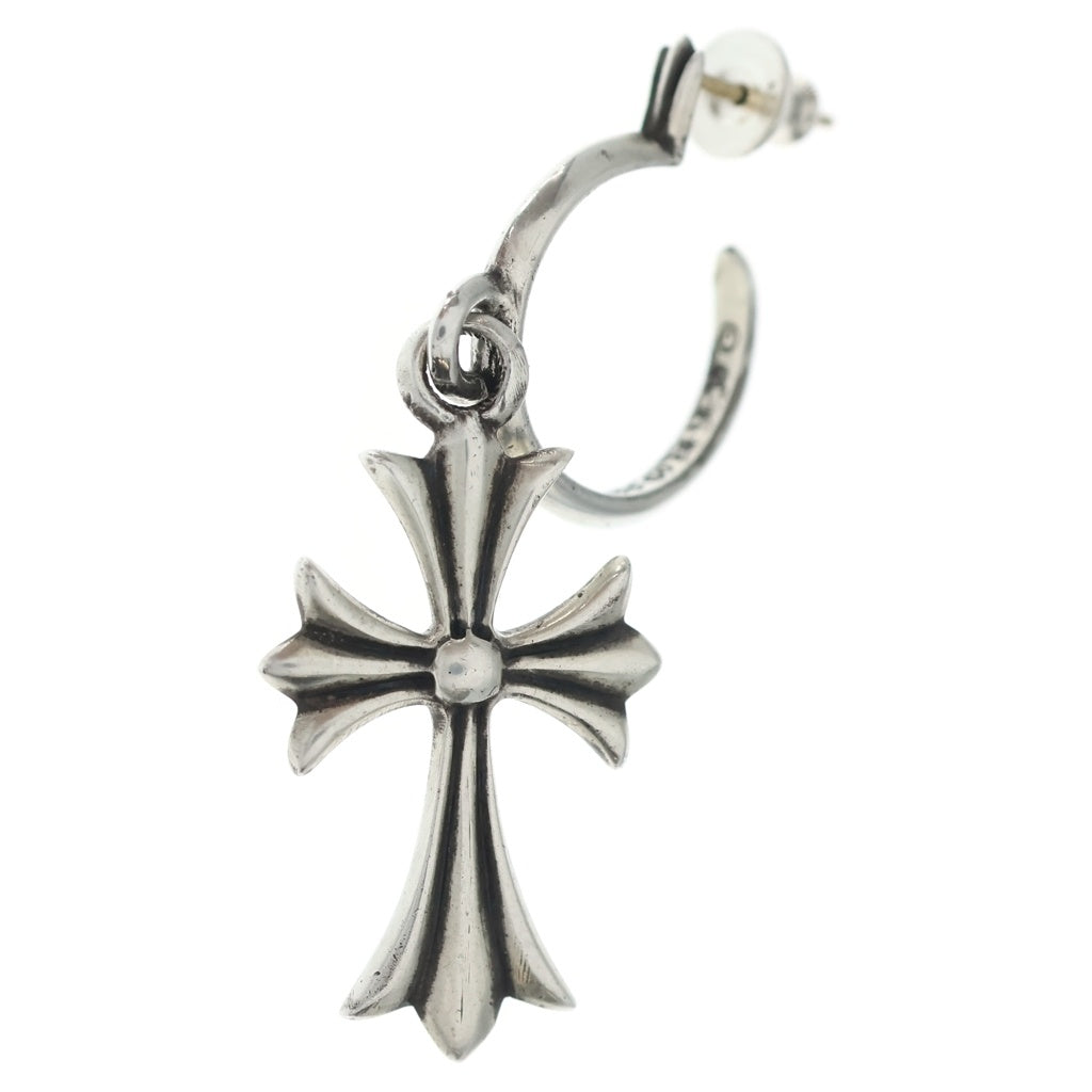 CHROME HEARTS(クロムハーツ) TINY CH CROSS タイニーCHクロス フープピアス シルバー BCA115