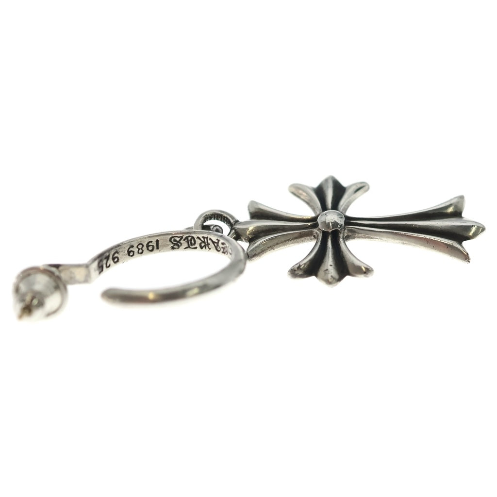 CHROME HEARTS(クロムハーツ) TINY CH CROSS タイニーCHクロス フープピアス シルバー BCA115