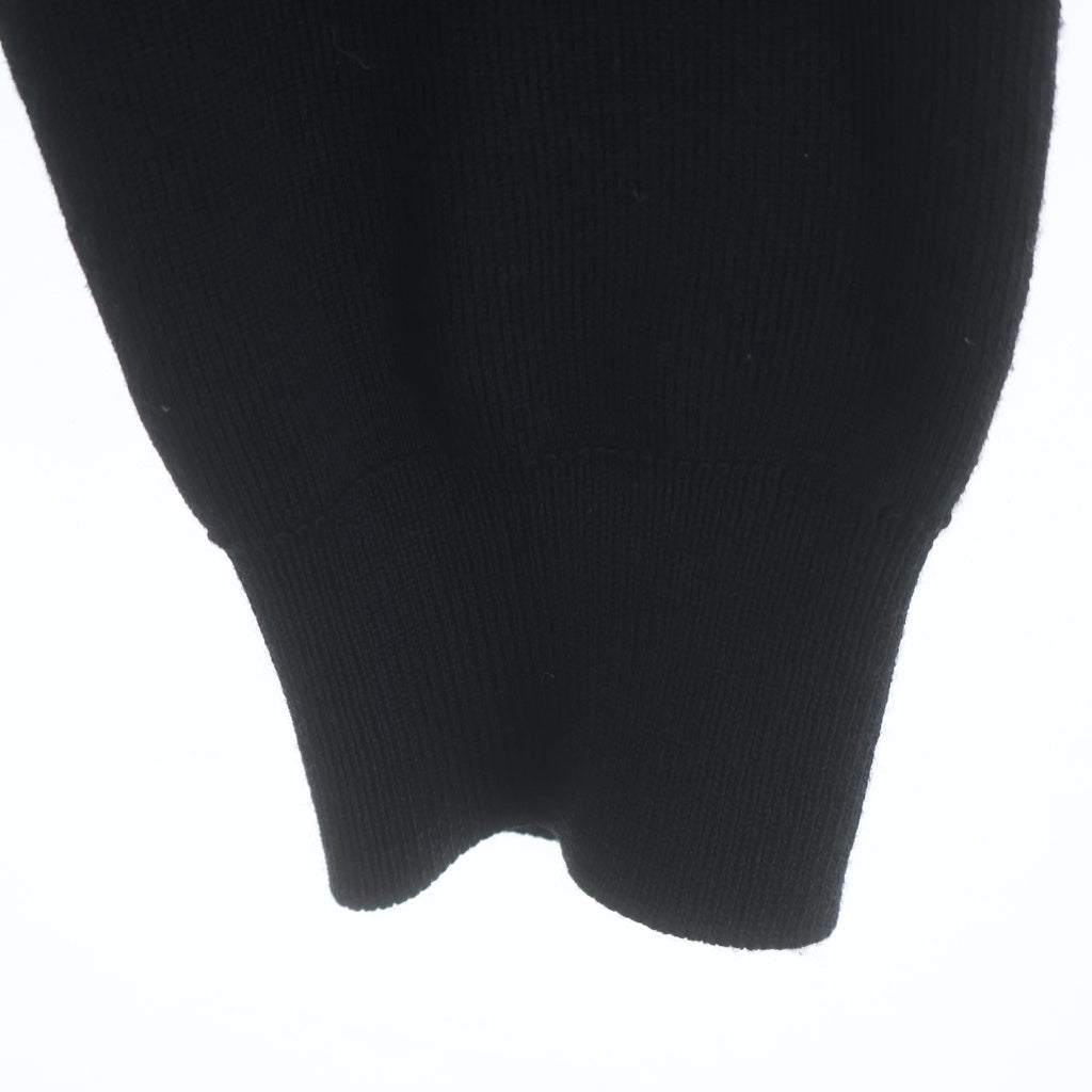 PRADA(プラダ) Re-Nylon&Wool Zip Cardigan リナイロン&ウールジップアップカーディガン ブラック 」UMG116 R212 U98