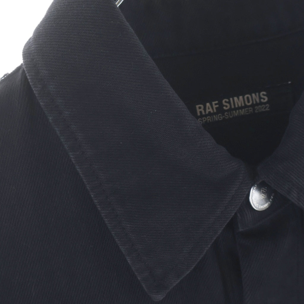 RAF SIMONS(ラフシモンズ) 22SS BIG FIT DENIM SHIRT JACKET ビッグ
