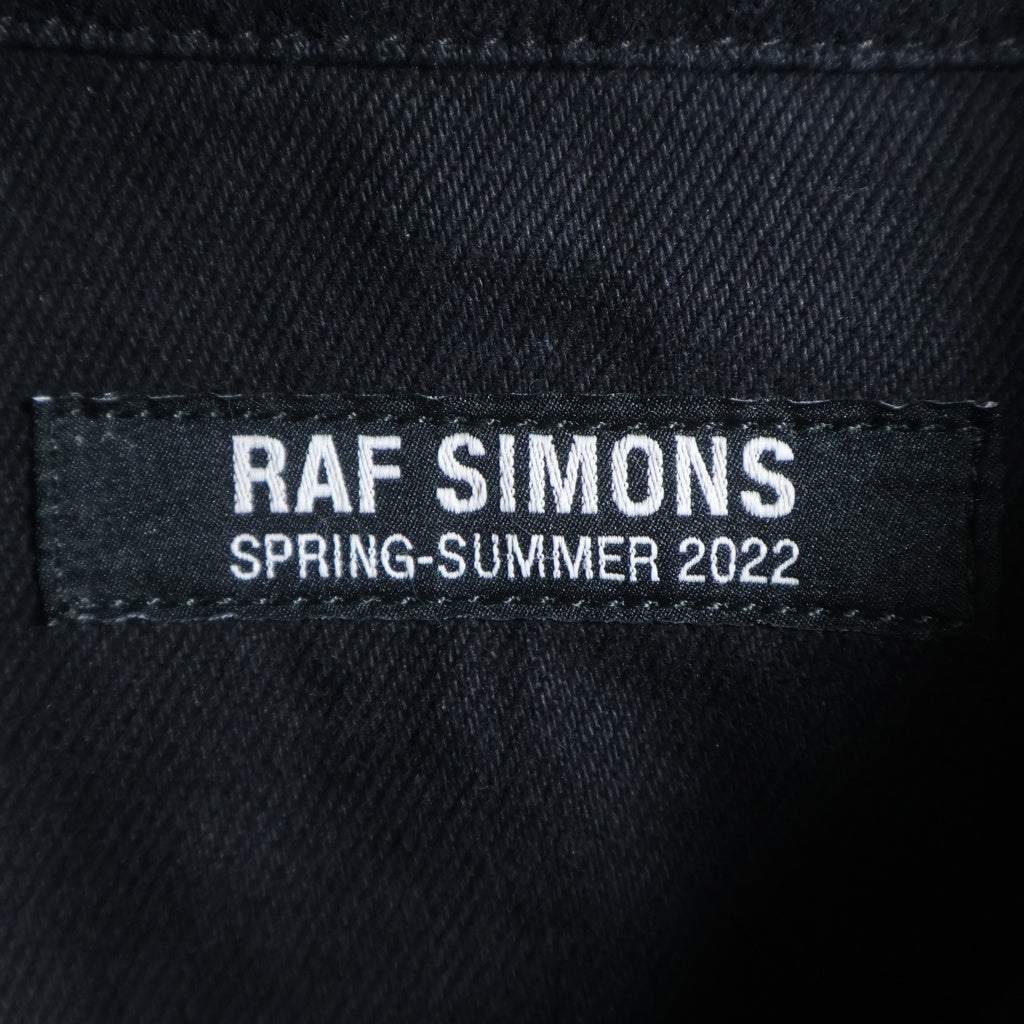 RAF SIMONS(ラフシモンズ) 22SS BIG FIT DENIM SHIRT JACKET ビッグ