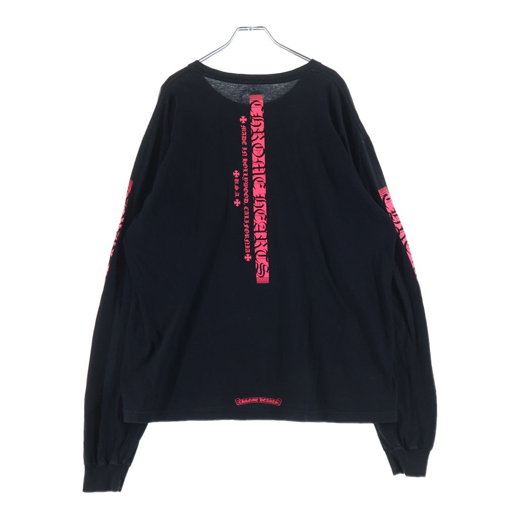 CHROME HEARTS(クロムハーツ) Neon Pink Stripe Logo ストライプロゴ
