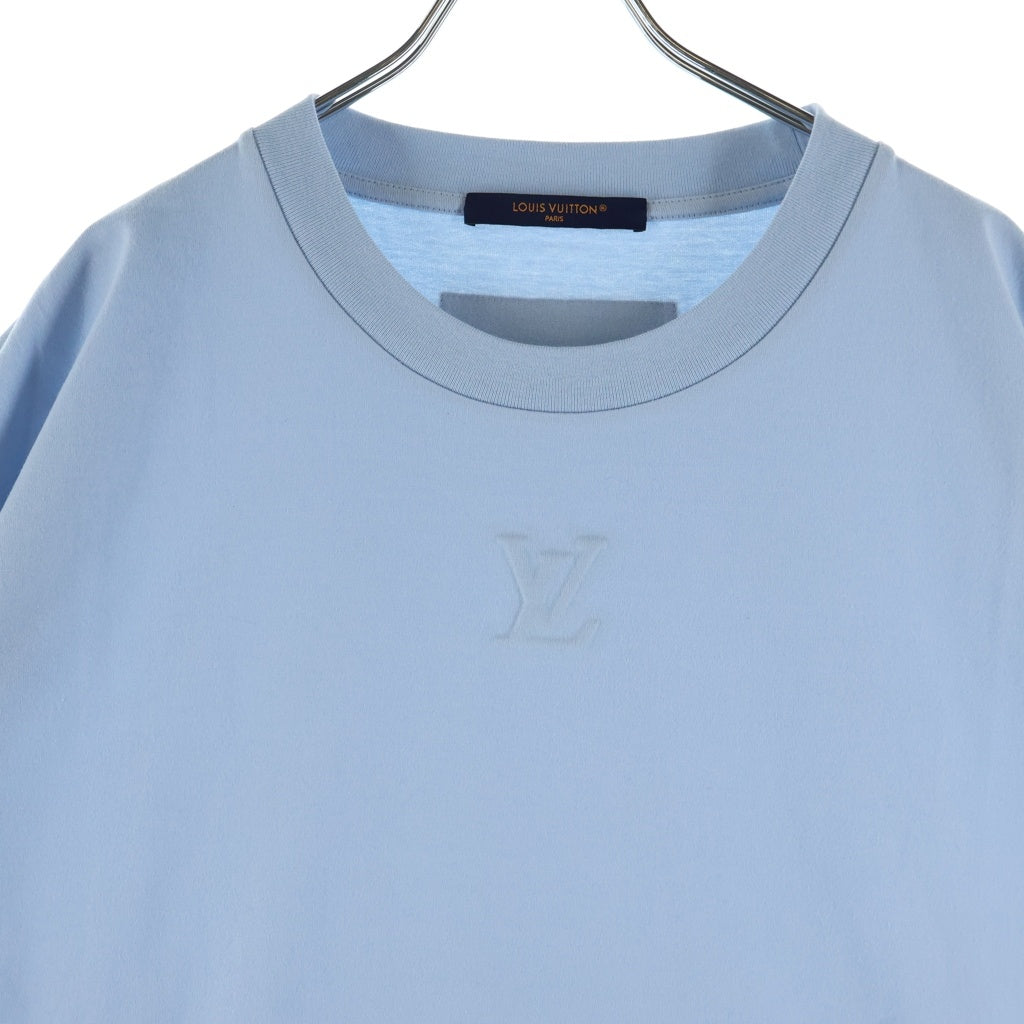 LOUIS VUITTON(ルイヴィトン) 26SS エンボス LV 半袖Tシャツ RM261MQ DT3 HNY55W ライトブルー