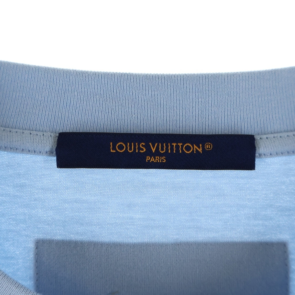 LOUIS VUITTON(ルイヴィトン) 26SS エンボス LV 半袖Tシャツ RM261MQ DT3 HNY55W ライトブルー