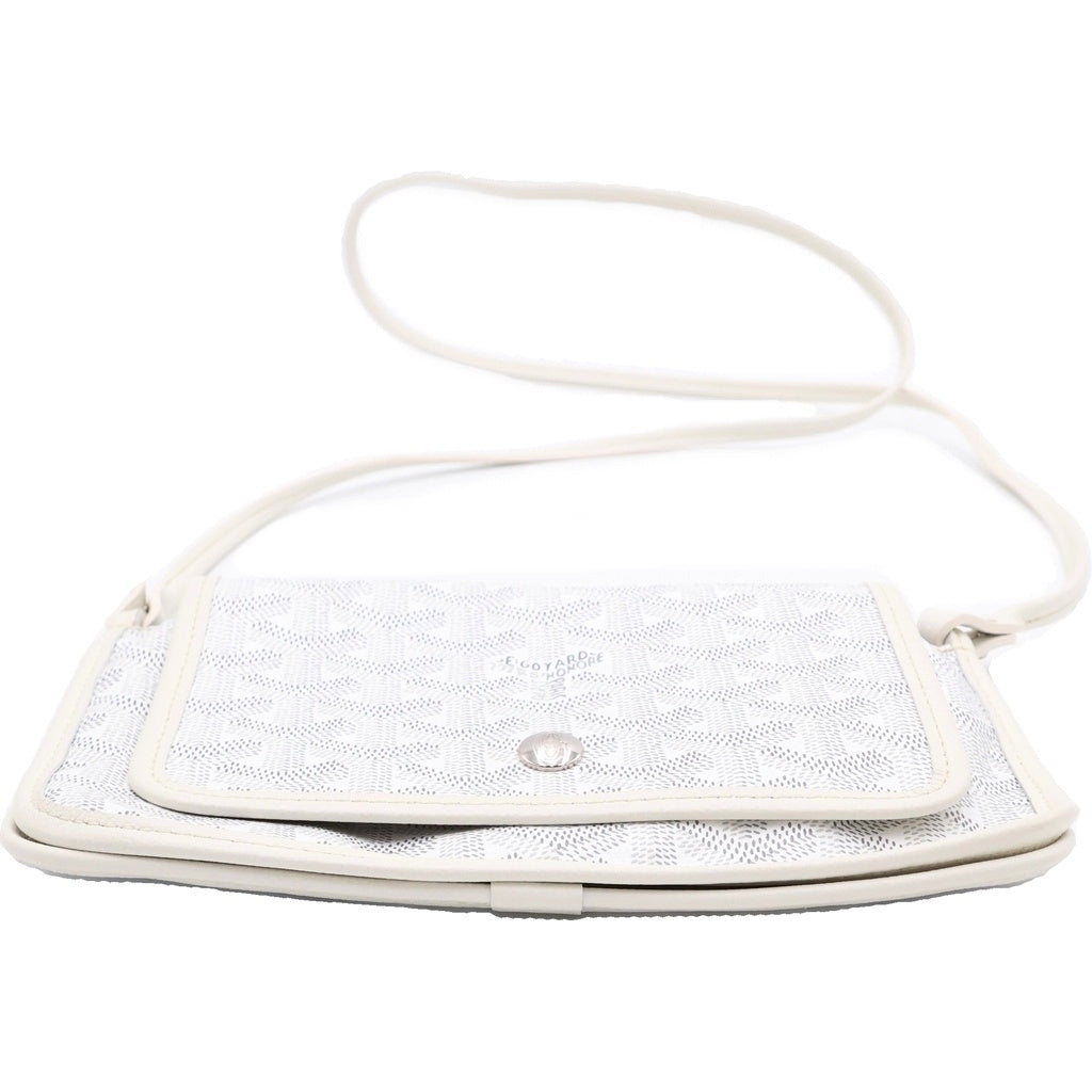 GOYARD(ゴヤール) Plumet プリュメ ヘリボーンショルダーバッグ ホワイト レディース