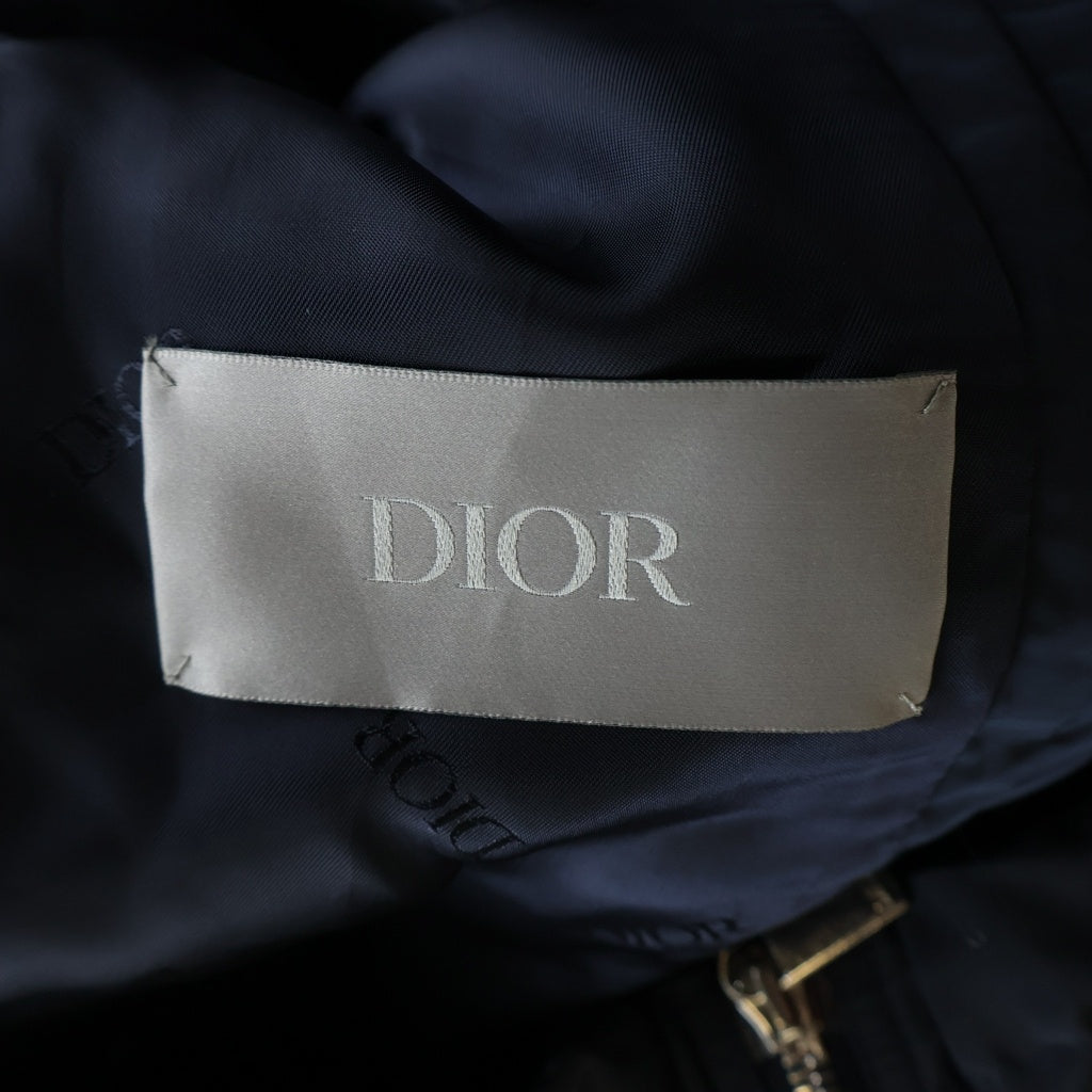 DIOR(ディオール) 21SS KENNY SCHARF フーデッドブルゾン 長袖ナイロンジャケット ネイビー 013C402H5149