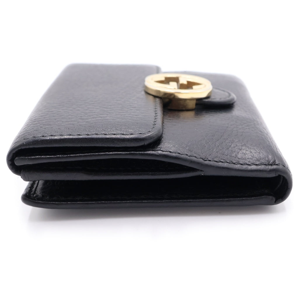 GUCCI(グッチ) インターロッキングG コンパクトウォレット 二つ折り