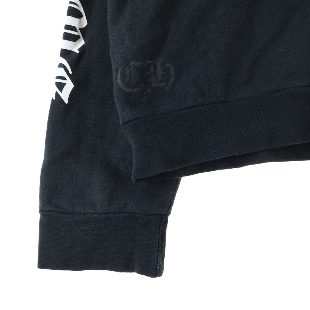 CHROME HEARTS(クロムハーツ) SWTSHRT PLVR ネックロゴプリント クルー 