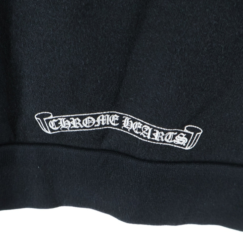 CHROME HEARTS(クロムハーツ) SWTSHRT PLVR ネックロゴプリント クルー 