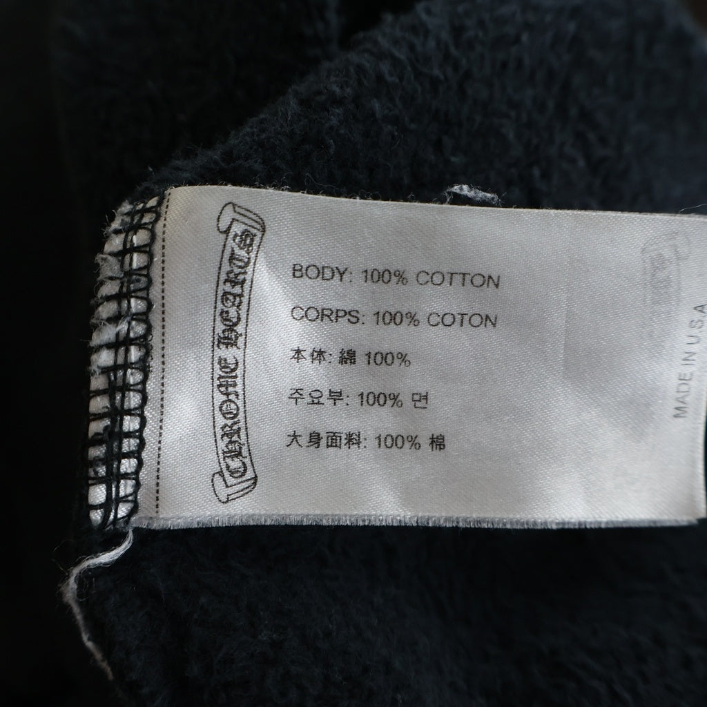 CHROME HEARTS(クロムハーツ) SWTSHRT PLVR ネックロゴプリント クルー 