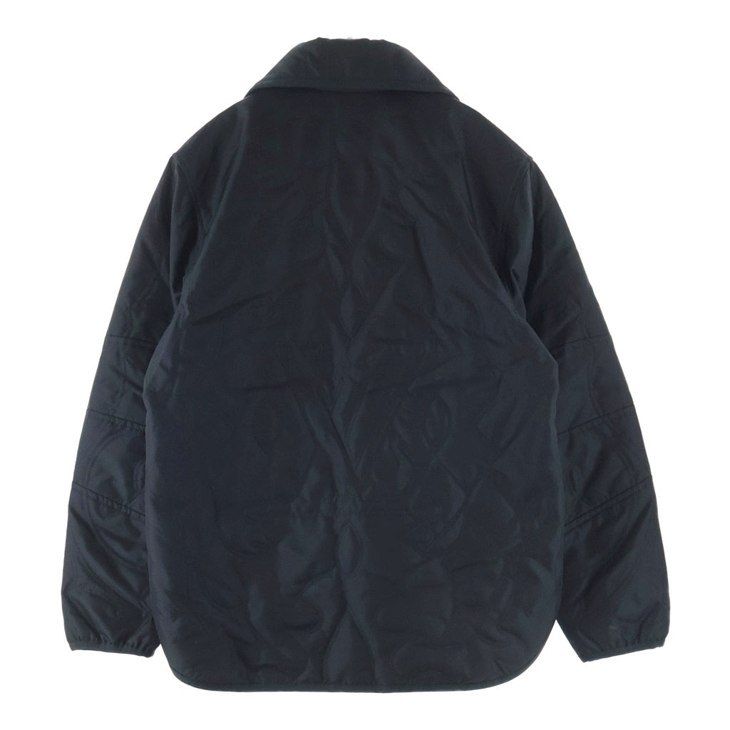 LOUIS VUITTON(ルイヴィトン) 24AW ターコイズボタン キルテッドオーバーシャツ ジャケット ブラック RM242M LKK HRB63E