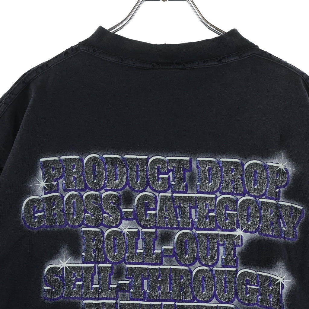 BALENCIAGA(バレンシアガ) 24SS SEE NOW BUY NOW TEE ダメージ加工