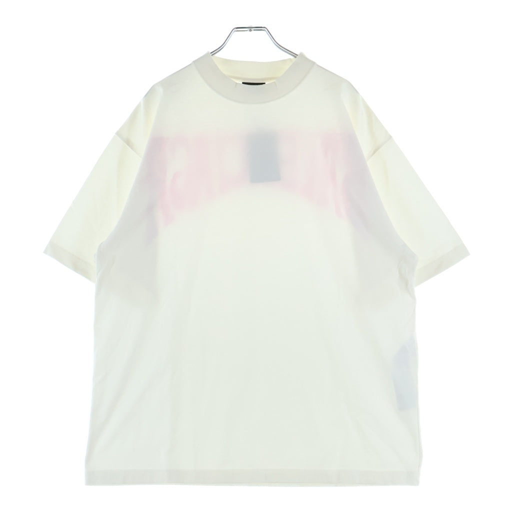 BALENCIAGA(バレンシアガ) バッグプリント 半袖クルーネックTシャツ カットソー ホワイト 764235 TPVU4