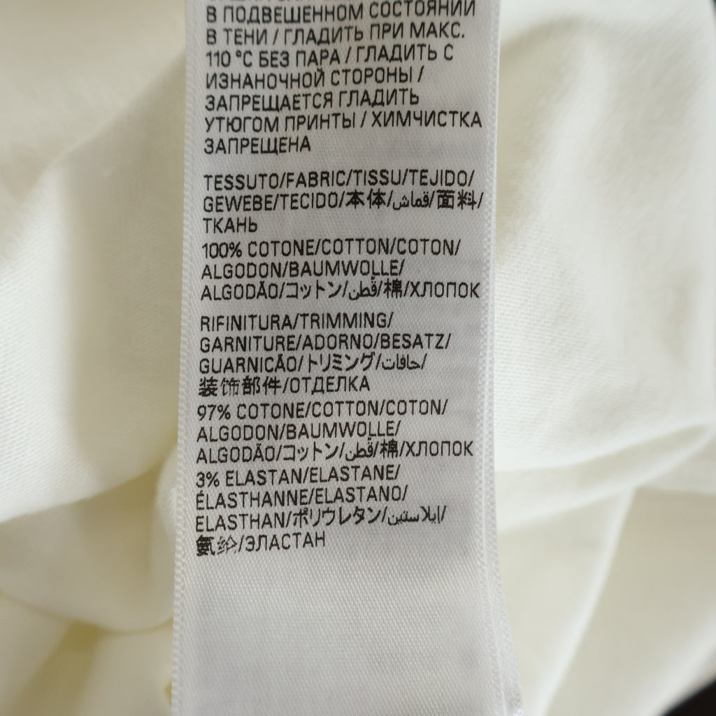 BALENCIAGA(バレンシアガ) バッグプリント 半袖クルーネックTシャツ カットソー ホワイト 764235 TPVU4