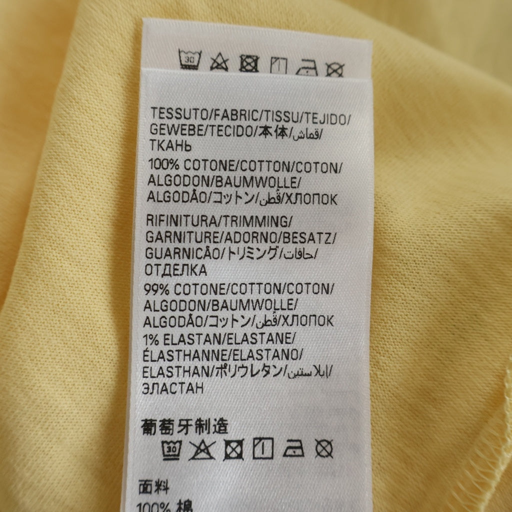 BALENCIAGA(バレンシアガ) WFP World Food Programme 両面プリント 半袖クルーネックTシャツ カットソー イエロー 764235 TSVS9
