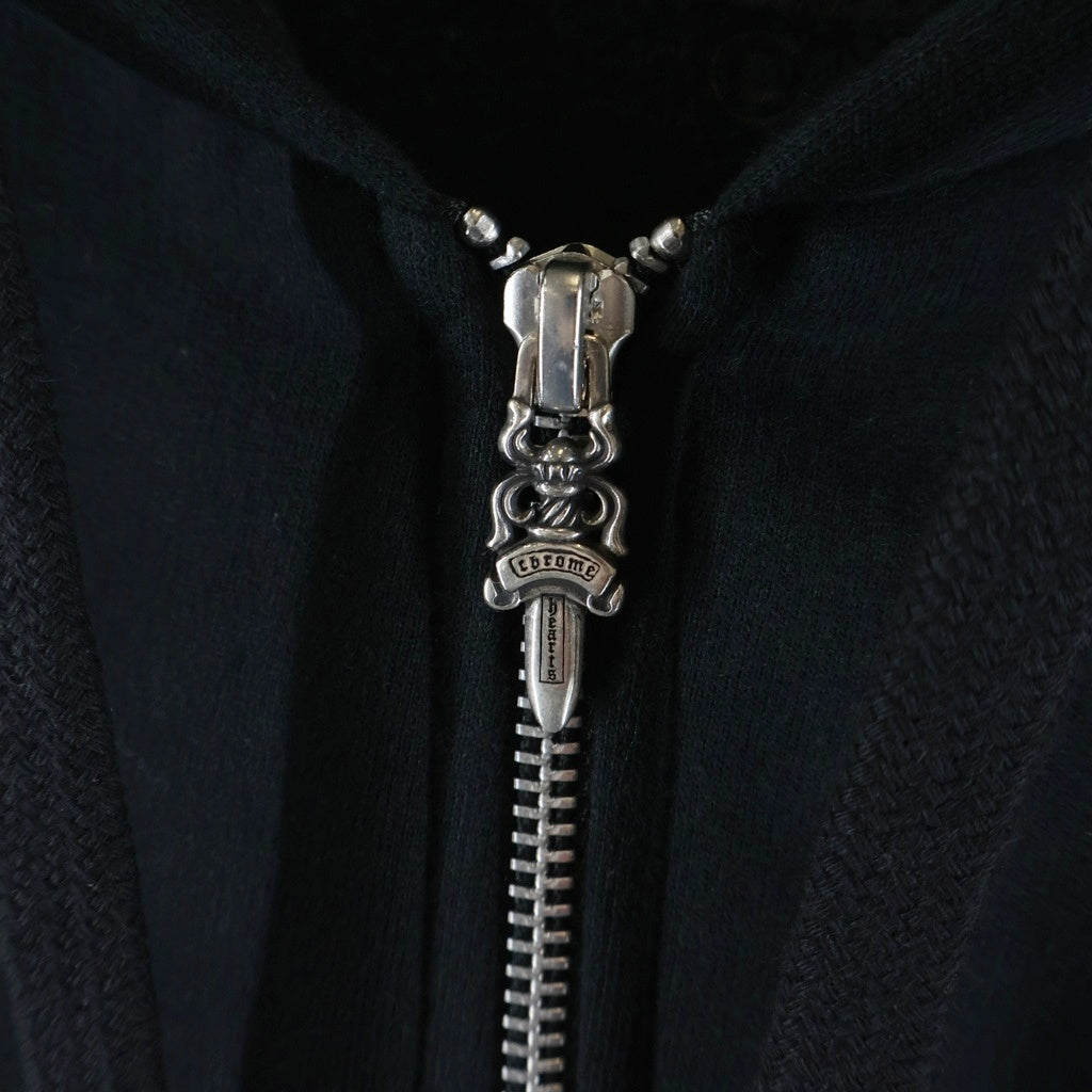 CHROME HEARTS(クロムハーツ) SWTSHRT THRML HD ZIP 袖ロゴプリント
