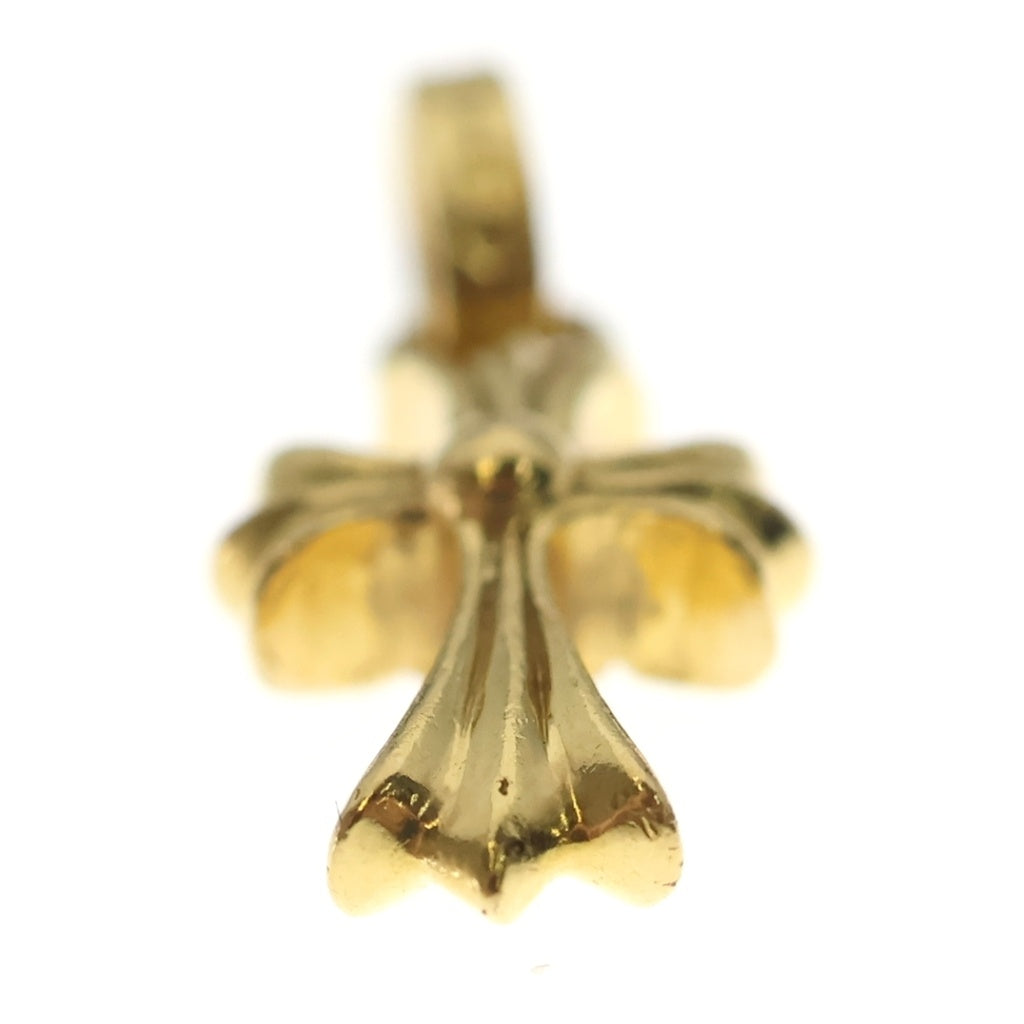 CHROME HEARTS(クロムハーツ) 22K CRS BBYFAT P/DIA ベイビーファットクロス PAVEダイヤ ペンダントトップ ゴールド BCA035