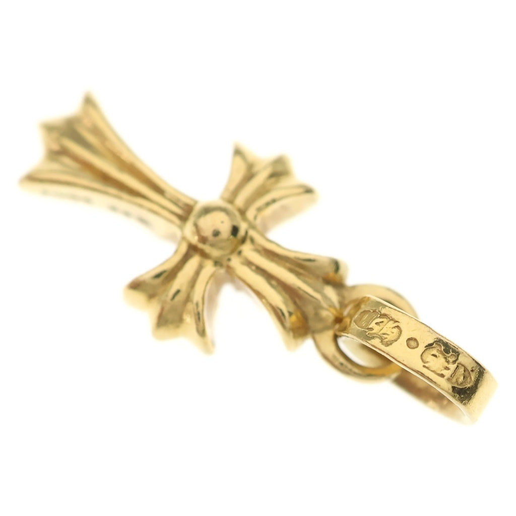 CHROME HEARTS(クロムハーツ) 22K CRS BBYFAT P/DIA ベイビーファットクロス PAVEダイヤ ペンダントトップ ゴールド BCA035