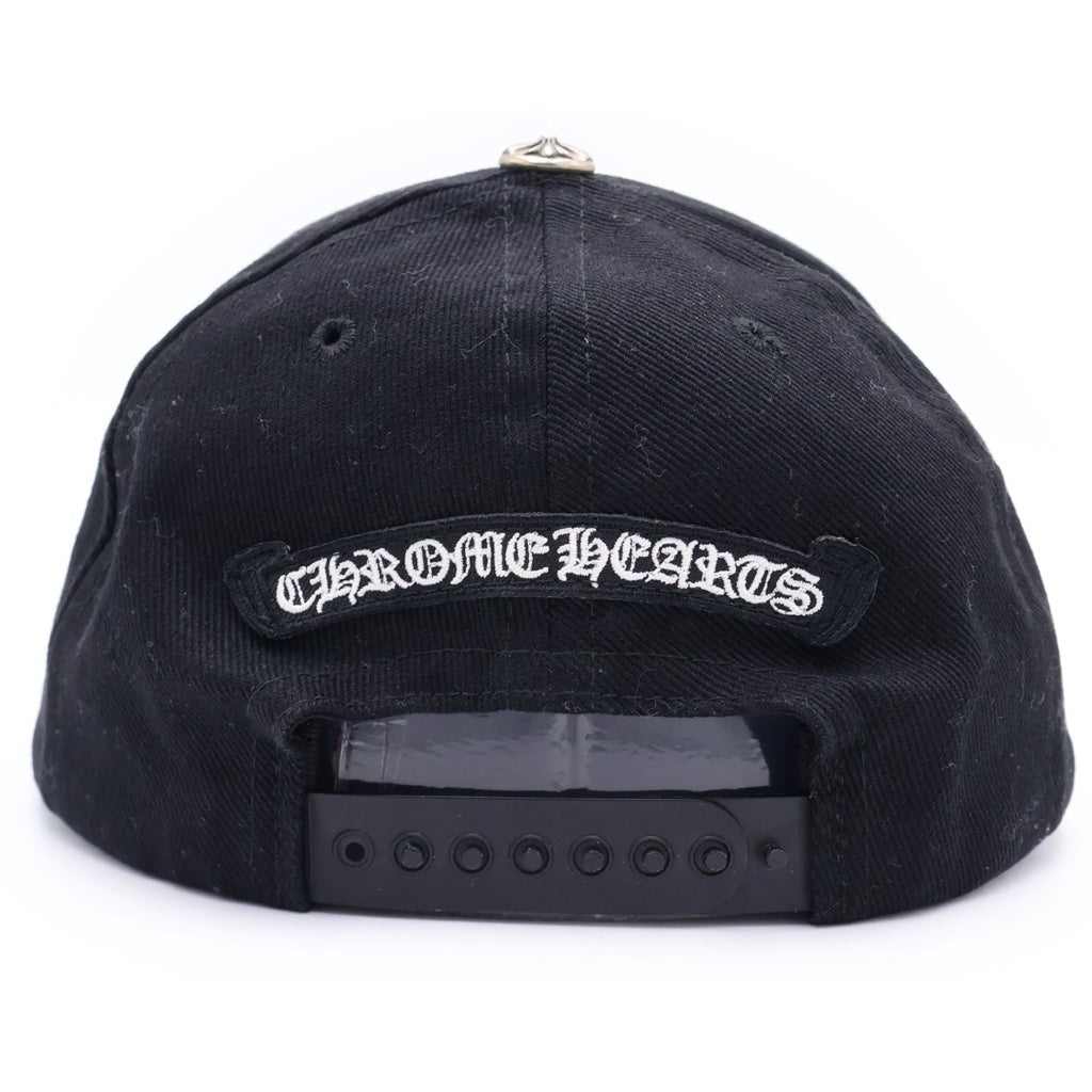 CHROME HEARTS(クロムハーツ) CH SCROLL CAP スクロール刺繍 キャップ ブラック