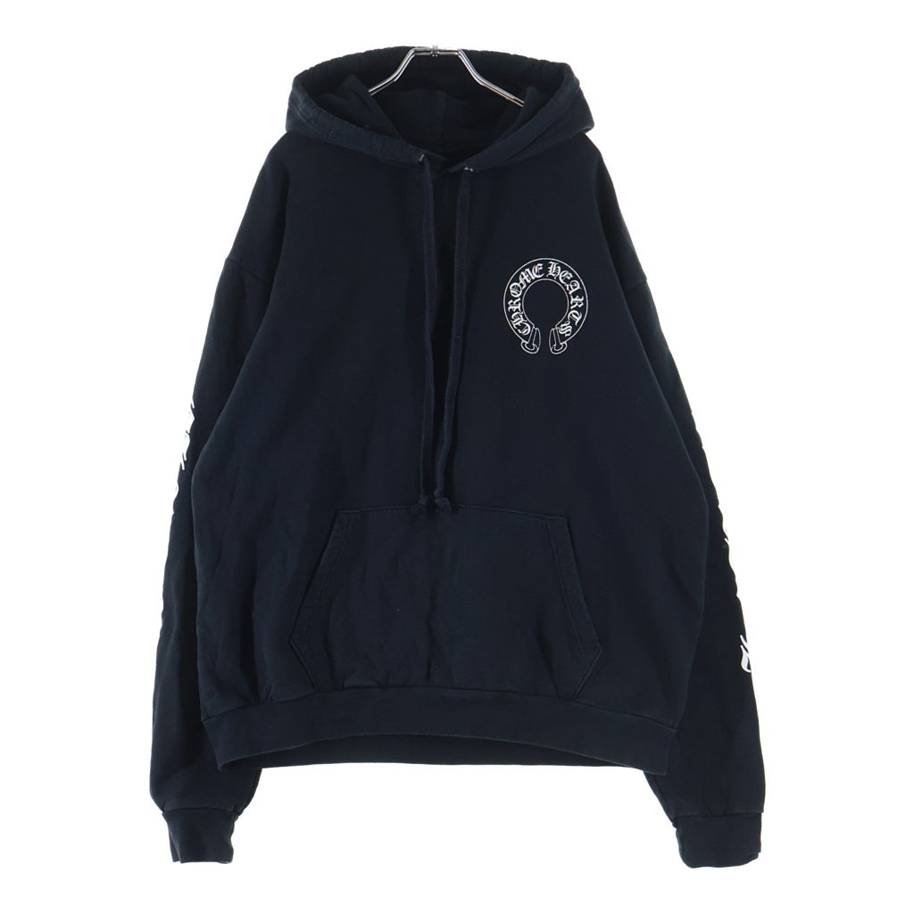 CHROME HEARTS(クロムハーツ) ×MATTY BOY Chomper horseshoe Hoodie チョンパー ホースシュー プルオーバーパーカー ブラック