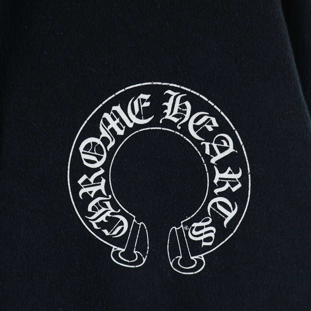CHROME HEARTS(クロムハーツ) ×MATTY BOY Chomper horseshoe Hoodie チョンパー ホースシュー プルオーバーパーカー ブラック