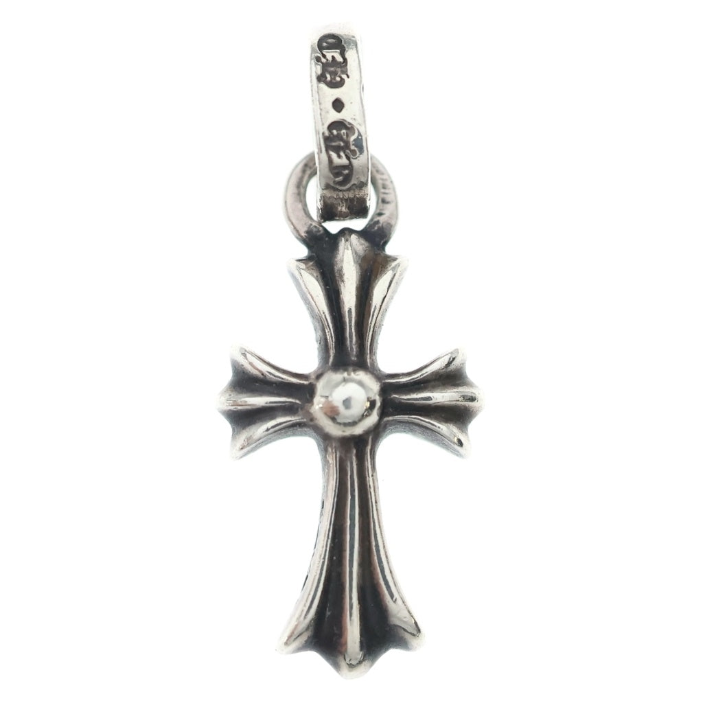 CHROME HEARTS(クロムハーツ) CRS BBYFAT P DMND ベイビーファットクロス PAVEダイヤ ペンダントトップ シルバーBCA234