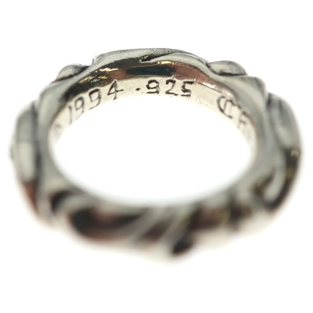 CHROME HEARTS(クロムハーツ) SCRL BAND スクロールバンド リング シルバー BCA351
