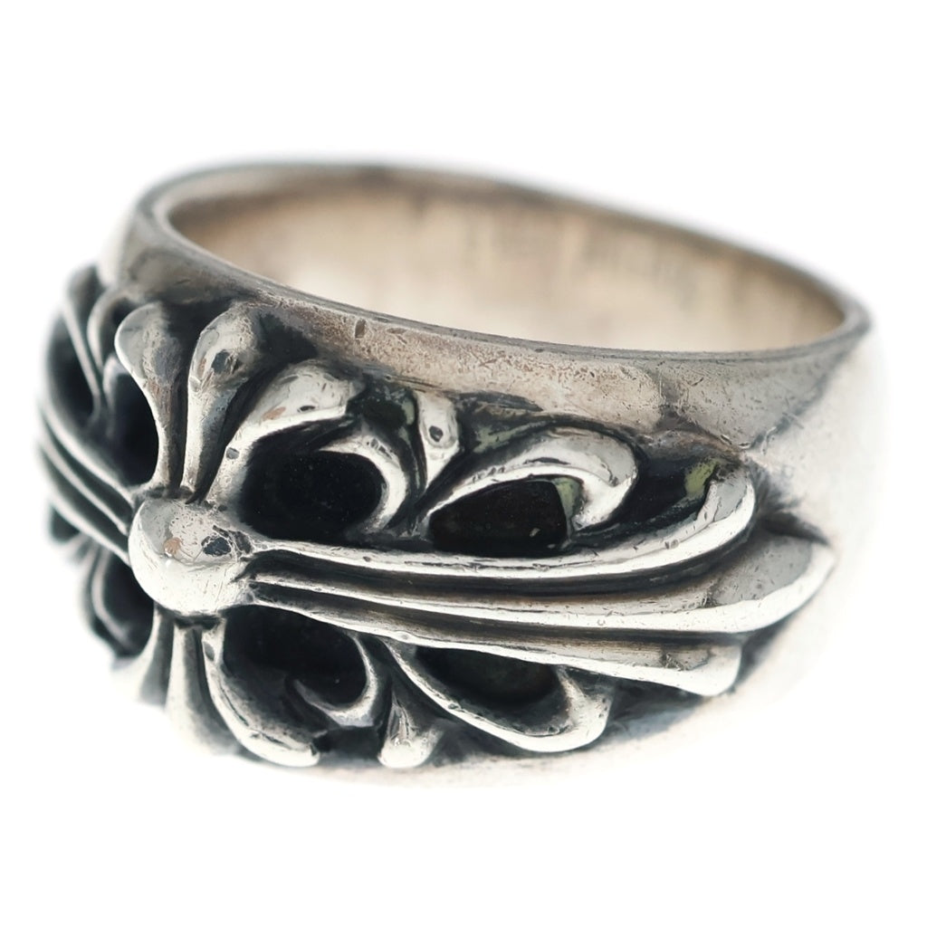 CHROME HEARTS(クロムハーツ) FLRL CRS フローラルクロス リング シルバー BCA346