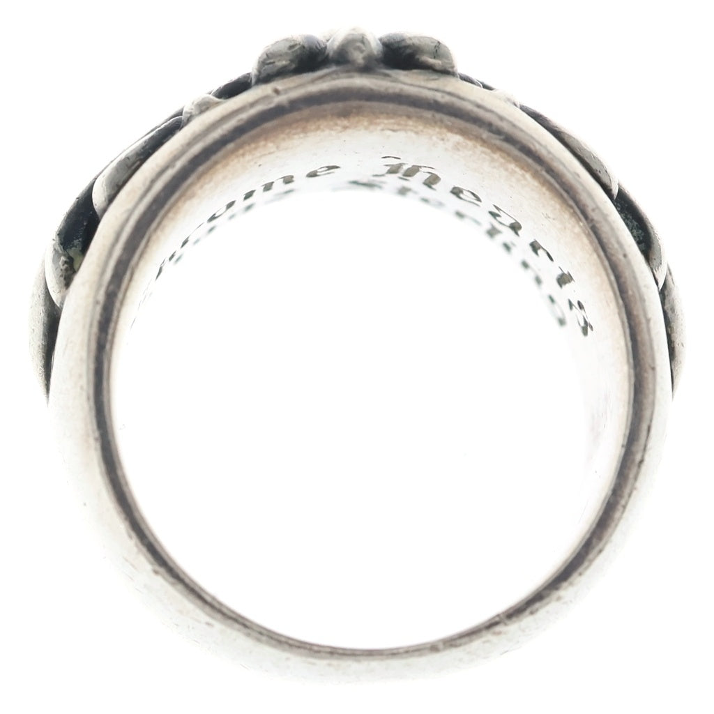 CHROME HEARTS(クロムハーツ) FLRL CRS フローラルクロス リング シルバー BCA346