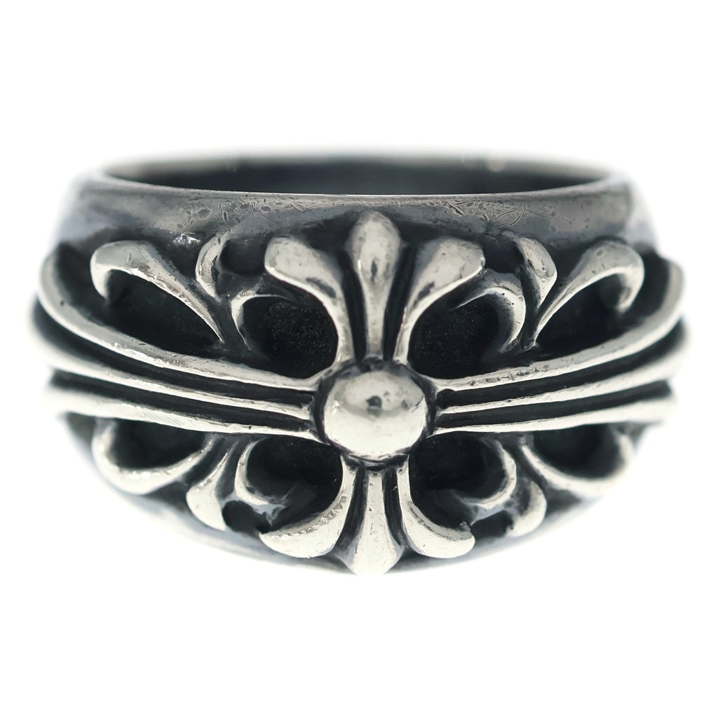 CHROME HEARTS(クロムハーツ) FLRL CRS フローラルクロス リング シルバー BCA346