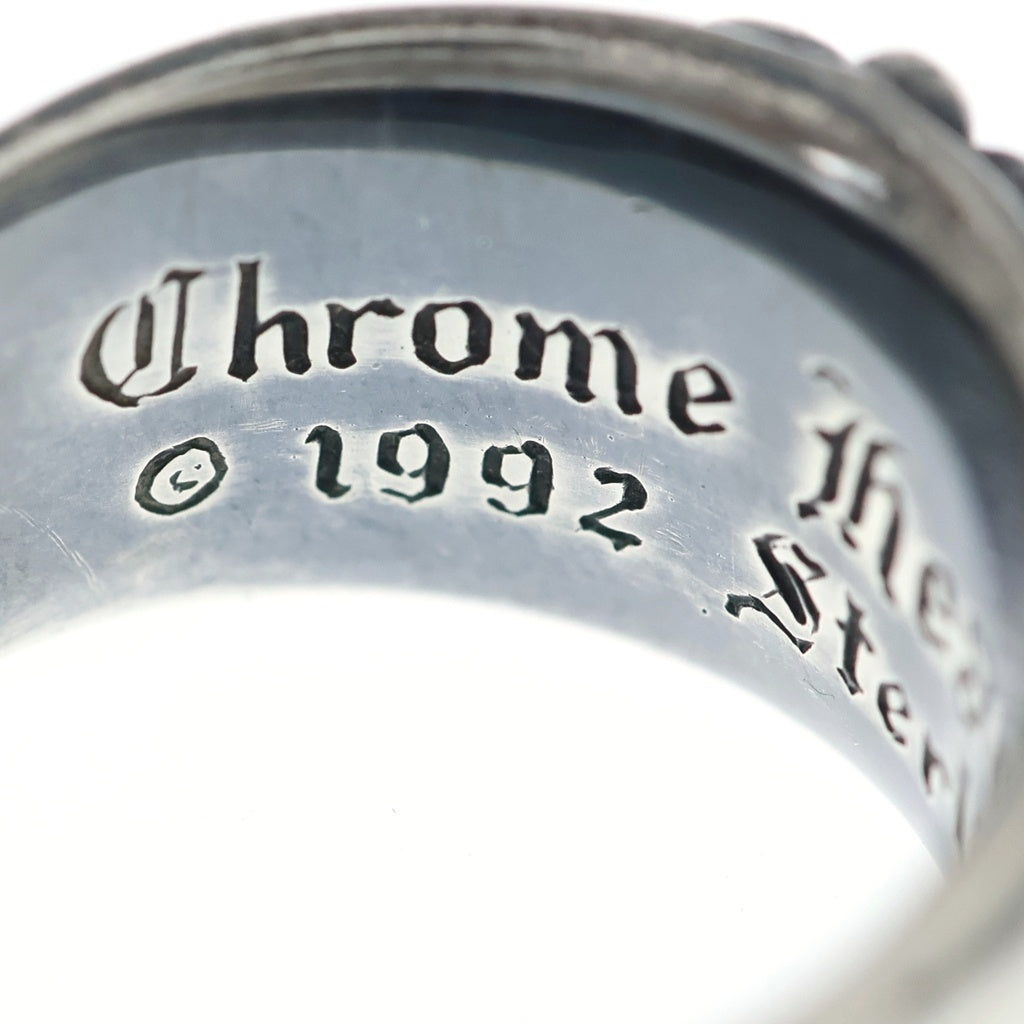 CHROME HEARTS(クロムハーツ) FLRL CRS フローラルクロス リング シルバー BCA346