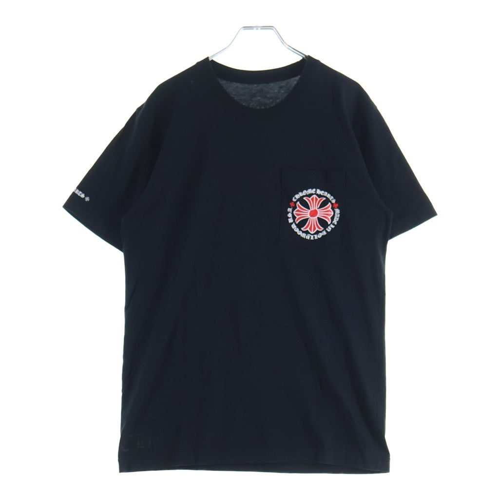 CHROME HEARTS(クロムハーツ) HOLLYWOOD PLUS CROSS TEE ハリウッド プラス クロス Tシャツ ブラック
