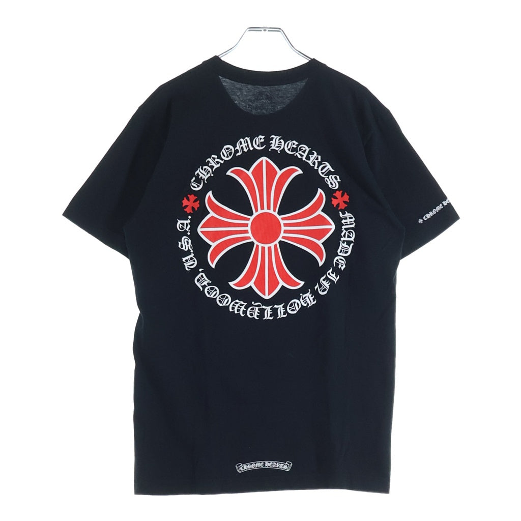 CHROME HEARTS(クロムハーツ) HOLLYWOOD PLUS CROSS TEE ハリウッド プラス クロス Tシャツ ブラック