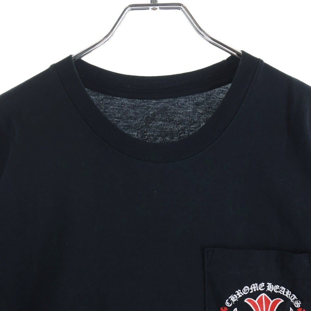 CHROME HEARTS(クロムハーツ) HOLLYWOOD PLUS CROSS TEE ハリウッド プラス クロス Tシャツ ブラック