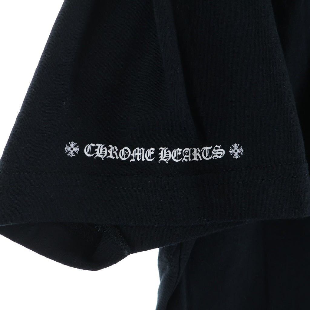 CHROME HEARTS(クロムハーツ) HOLLYWOOD PLUS CROSS TEE ハリウッド プラス クロス Tシャツ ブラック
