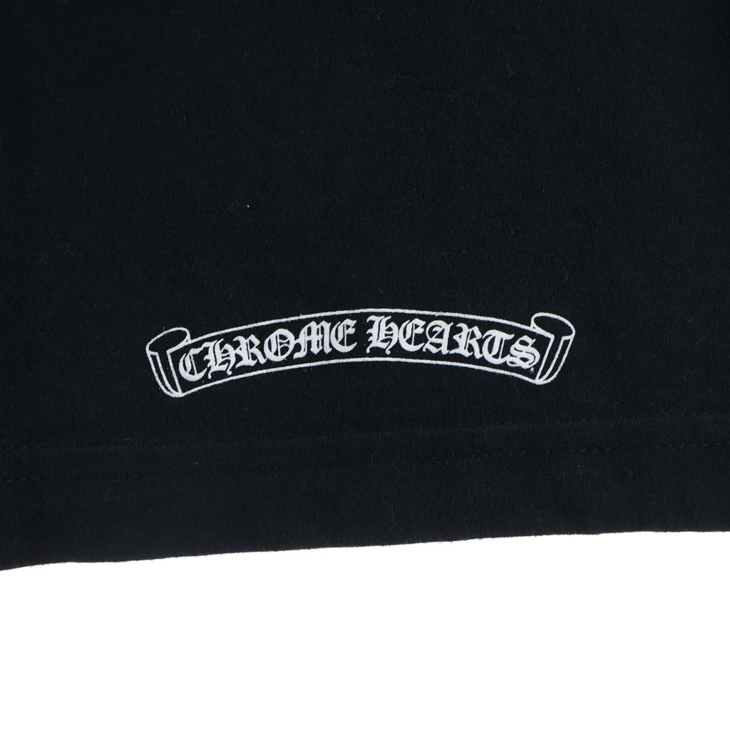 CHROME HEARTS(クロムハーツ) HOLLYWOOD PLUS CROSS TEE ハリウッド プラス クロス Tシャツ ブラック