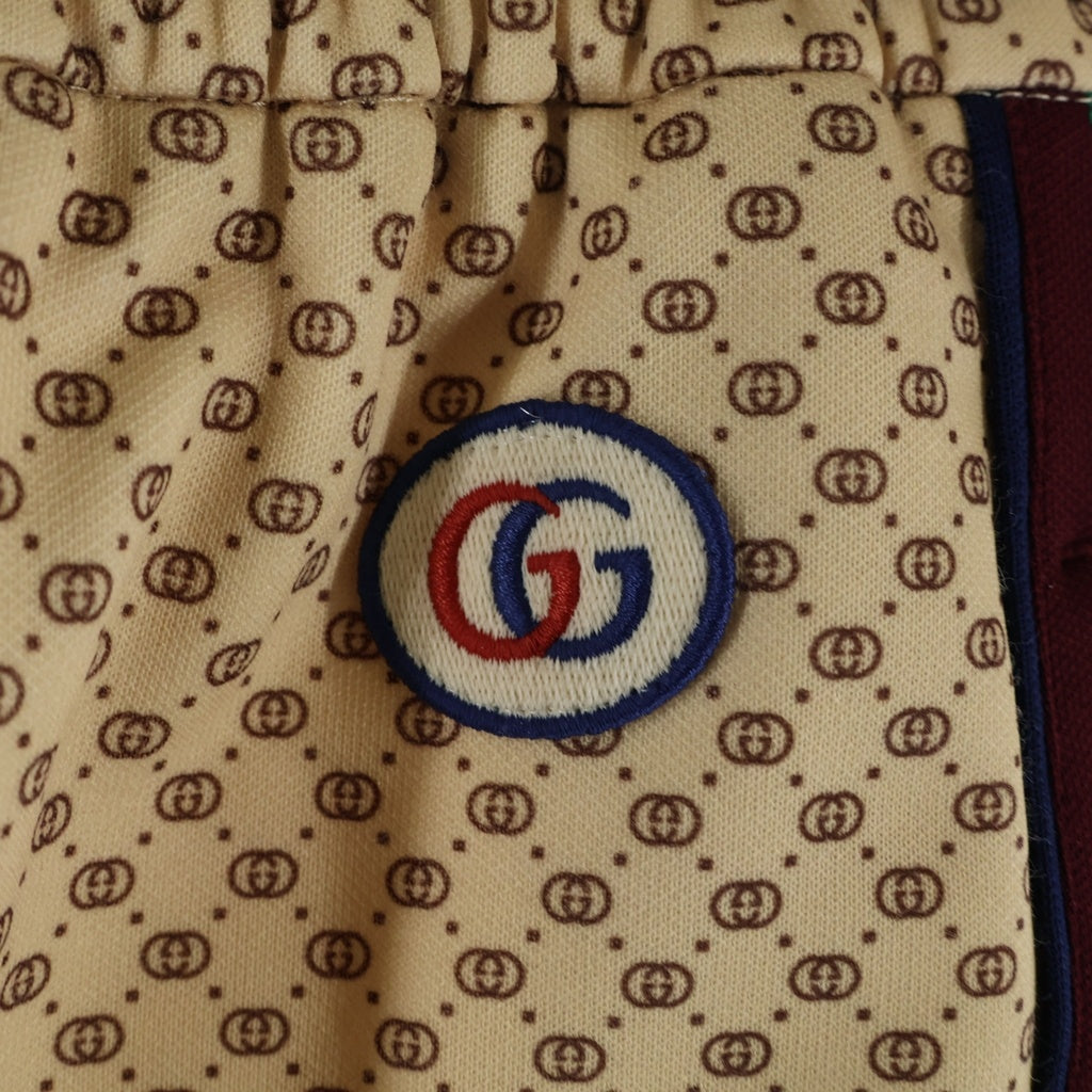 GUCCI(グッチ) 21AW インターロッキングGテクニカルジャージーパンツ 655198 XJDFF ベージュ