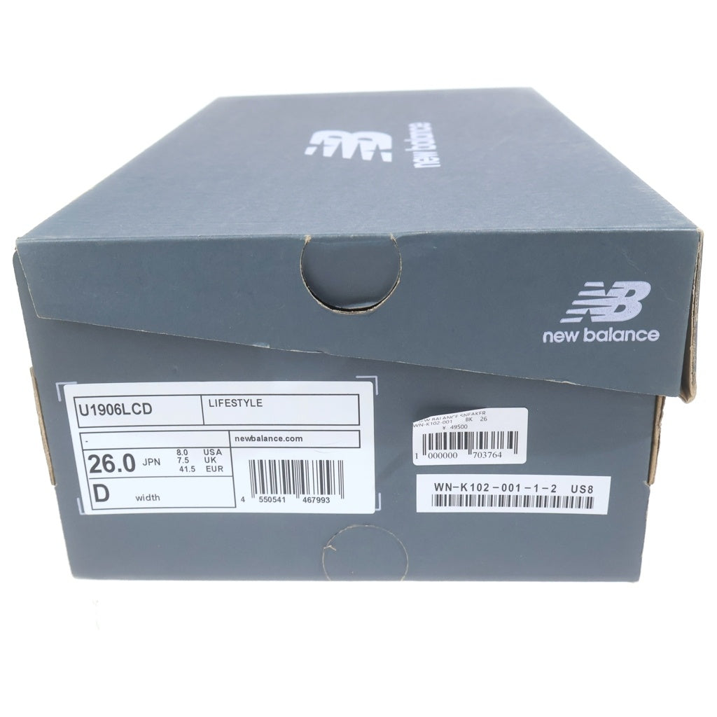 New Balance(ニューバランス) ×JUNYA WATANABE MAN U1906LCD ジュンヤワタナベ マン スリッポン ブラック US8/26.0cm
