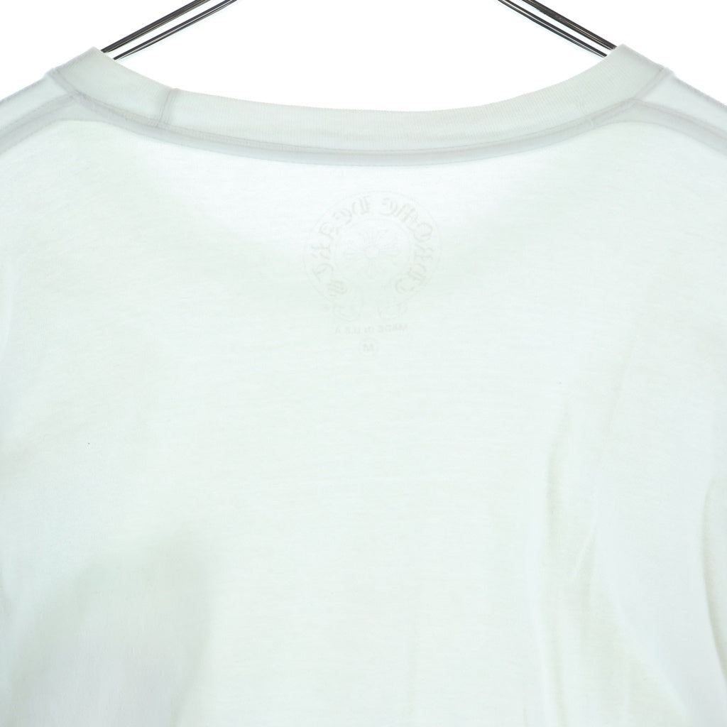 CHROME HEARTS(クロムハーツ) Multi Color Horseshoe L/S Tee マルチカラー ホースシュー プリント ロングスリーブ Tシャツ 長袖カットソー ホワイト