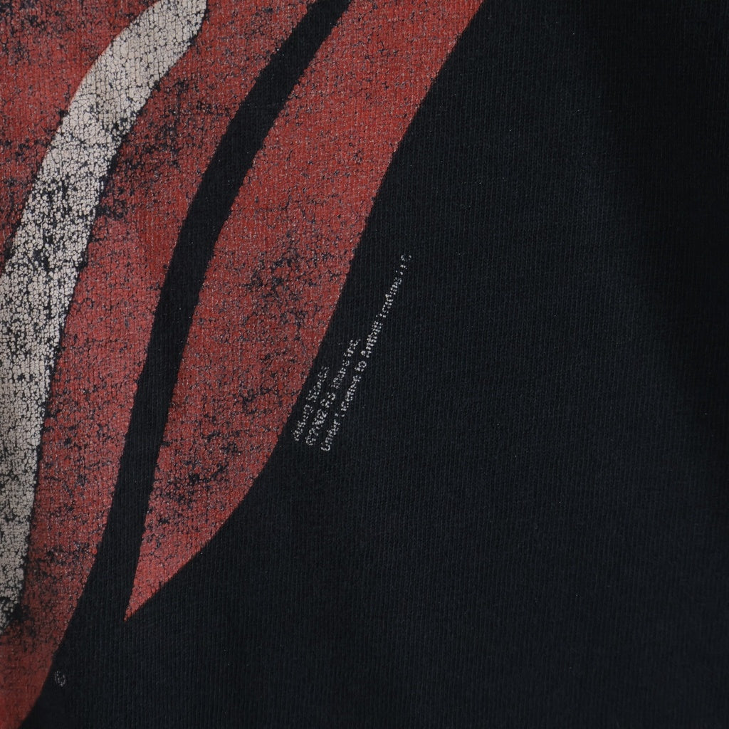 VINTAGE(ヴィンテージ) 00s The Rolling Stones ローリング ストーンズ ANVIL ボディ クルーネック半袖Tシャツ ブラック