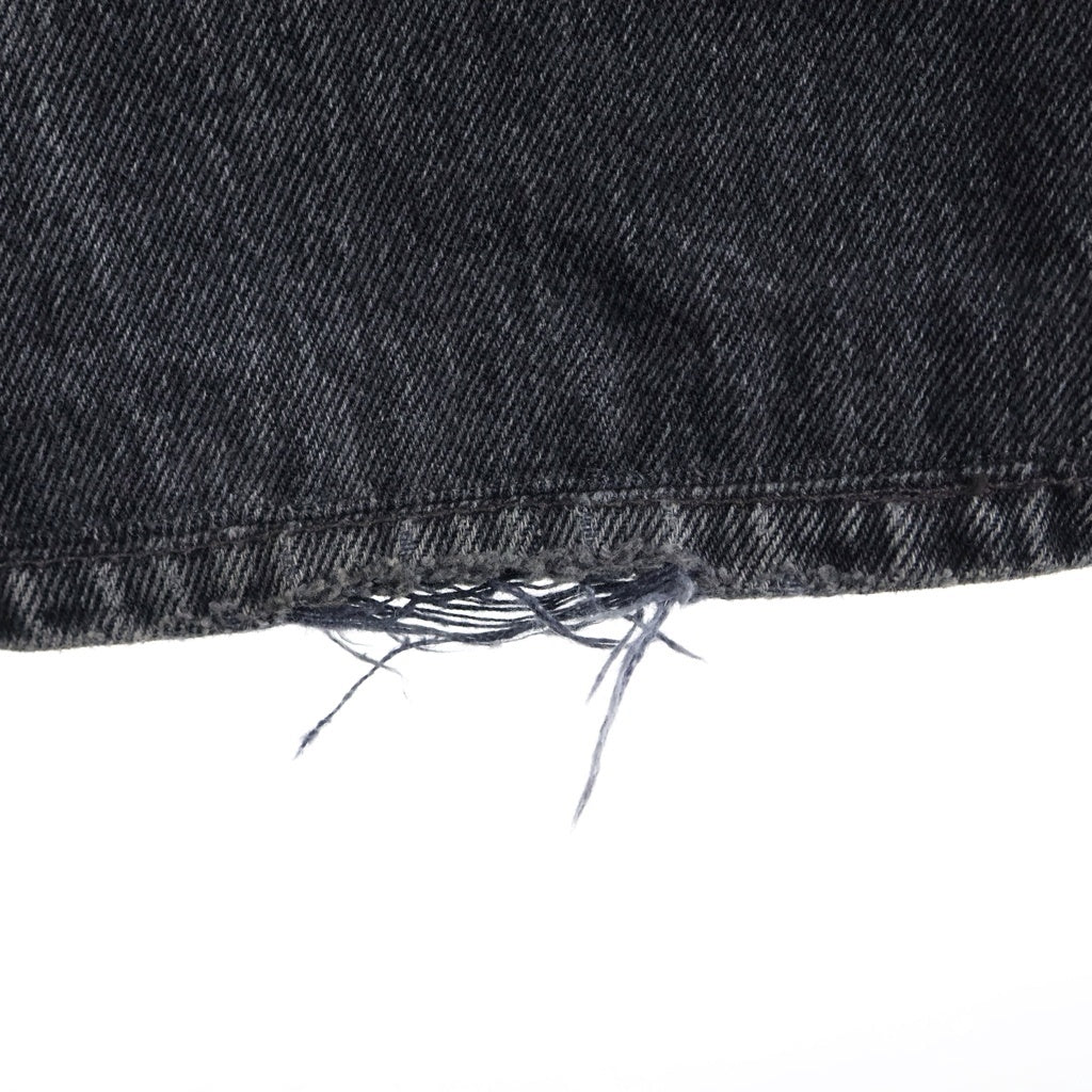 CHROME HEARTS(クロムハーツ) ×501 VNTG LEATHER CROSS PATCH JEANS